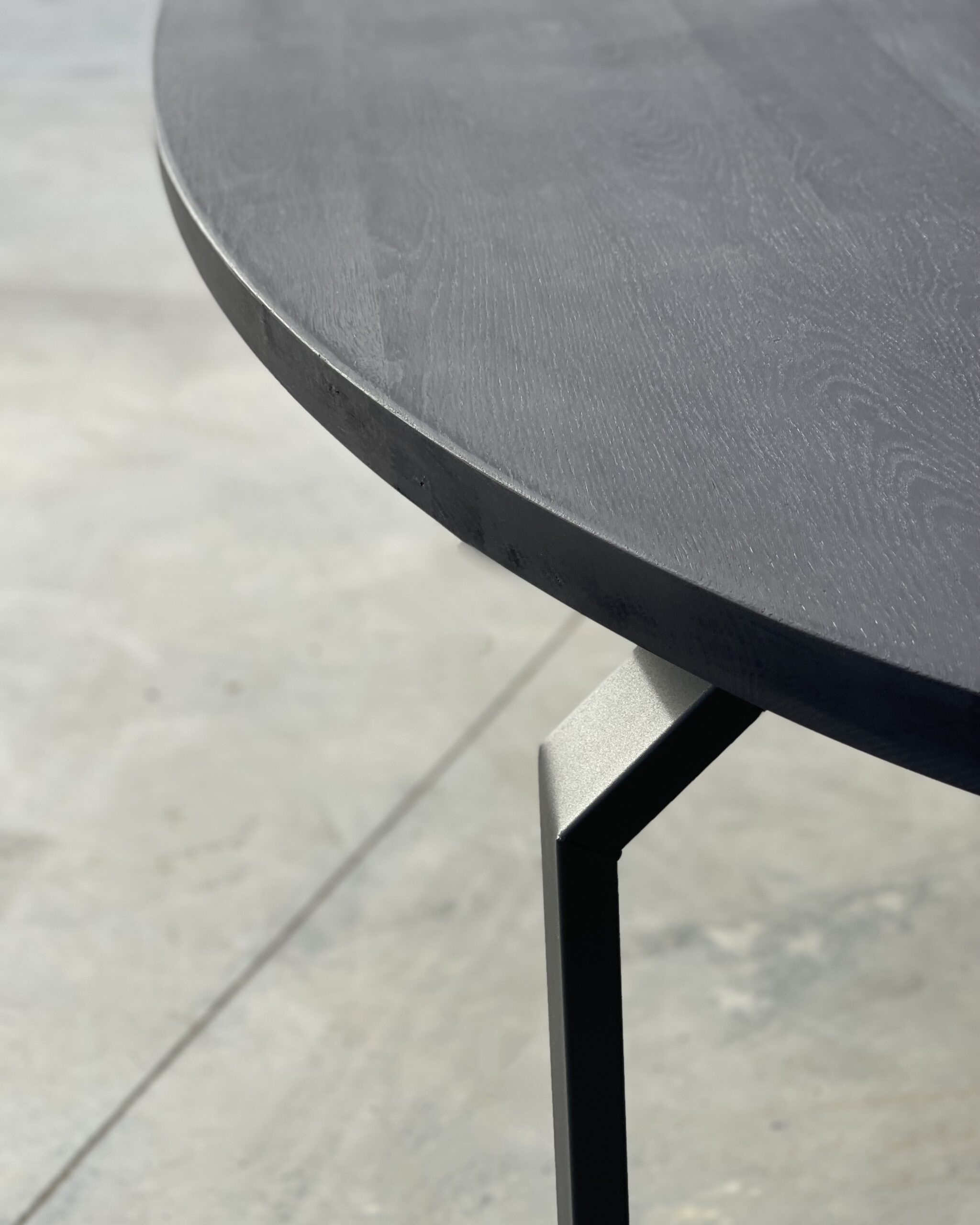 Ovale eettafel - Gebrande eik